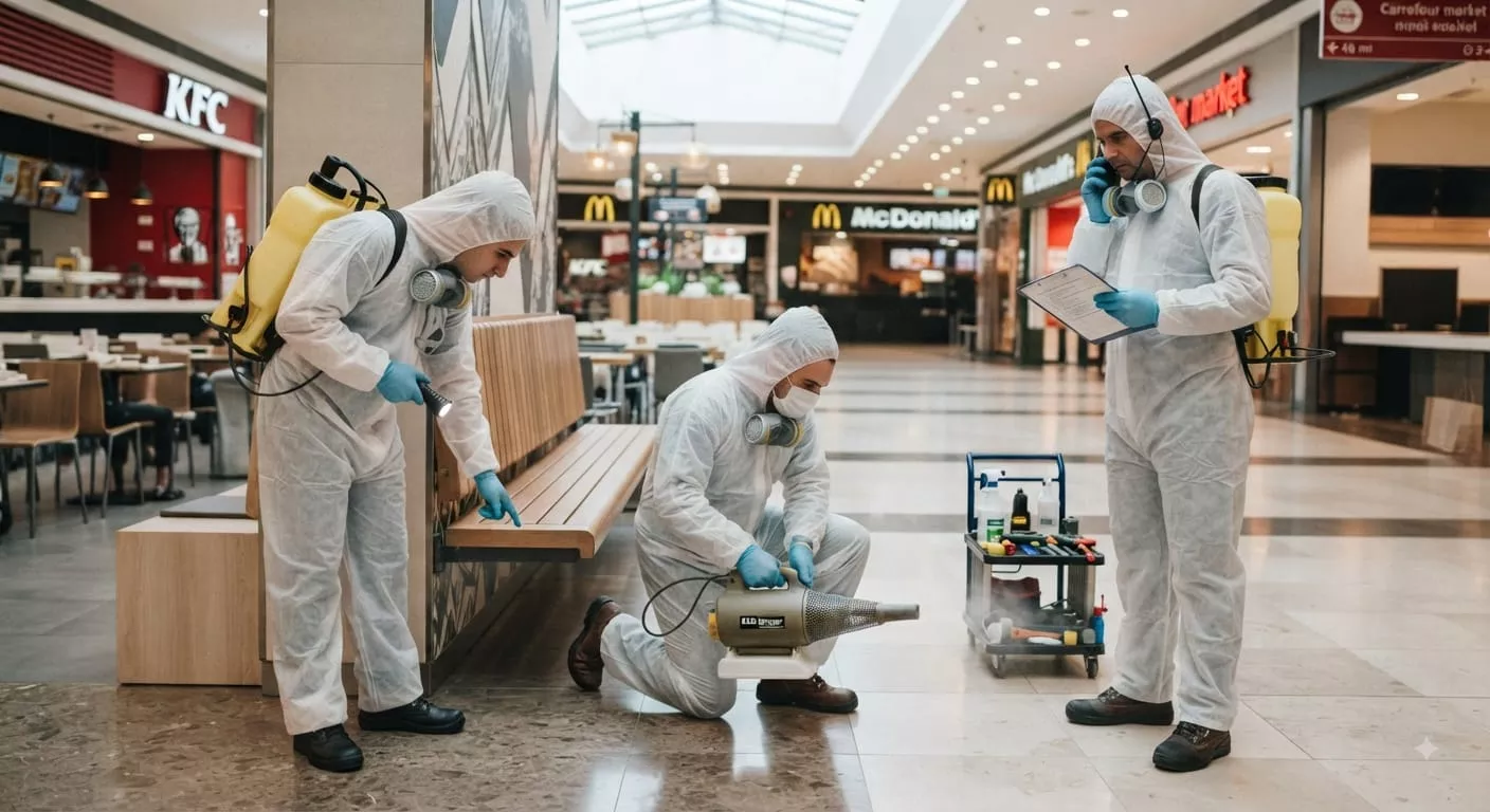 Dezinsecție și deratizare spații comerciale în București”